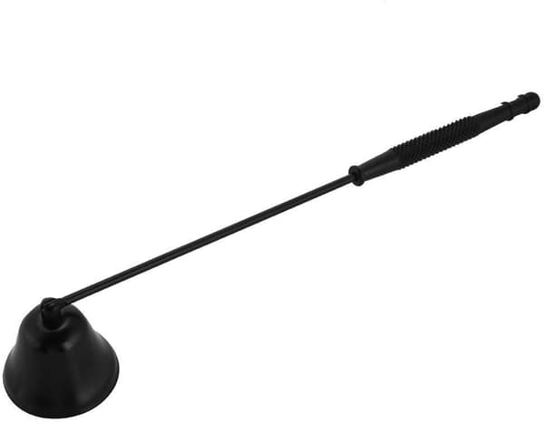Trendig rostfri klockformad ljusklocka trimmer lock
