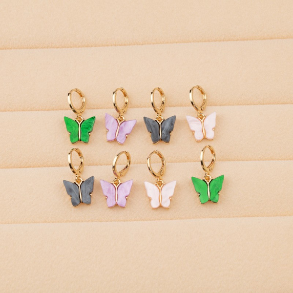 5 par DIY-vedhæng i legering til kvinder, smykkefremstilling, halskæder, armbånd, øreringe, charms