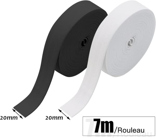 14M syelastiske bånd, 20mm bred elastisk linningbånd for bukser S