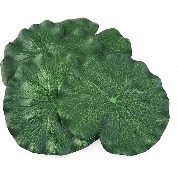 10 stk. flydende dekorationer i form af en lotus på 17 cm