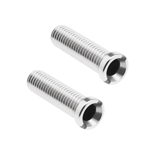 2 stk. Køkkenvask Si Strainer Skrue Affaldssi Strainer Gevindskrueforbindelse M12×45mm Vaskboltskruer til Vask Si Stop