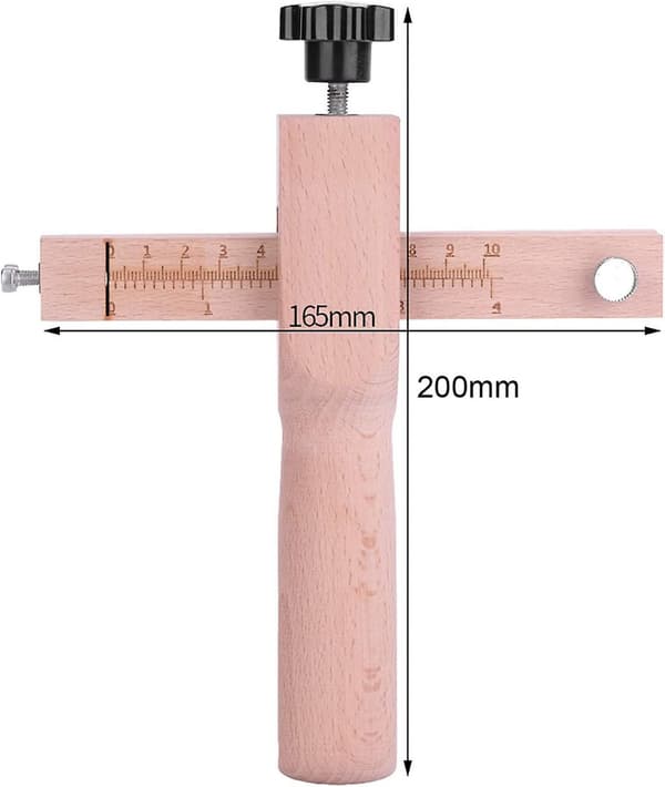 Precision Hand Adjustable Läderrem Skärare Verktyg För Läderhantverk