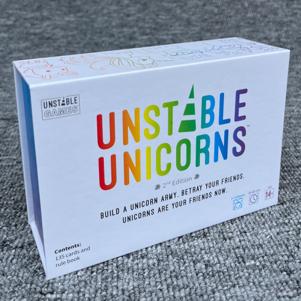Instable Unicorns Card Game - Strategikortspill og selskapsspill f
