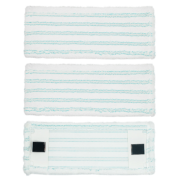 Ersättningsmoppdynor för Leifheit Clean Twist M Ergo Micro Duo 38x16cm, Kompatibel med Leifheit Mikrofiber Ersättningsöverdrag