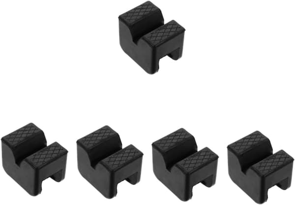 5 st Biljackblock Trailer Jack Pads Jack Stödplatta Gummibilsjackskydd Gummibilsjackplatta Jackplatta