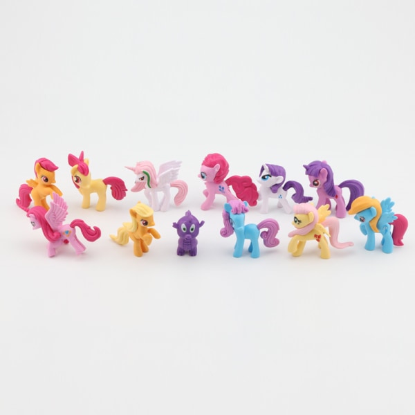 12-delt My Little Pony actionfigurer
