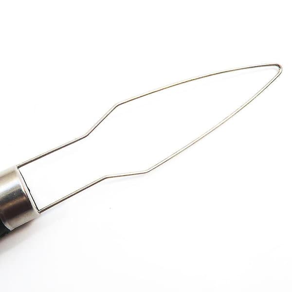 Knap Hægtekrog Værktøj Bærbar Knap Hjælper Wire Loop Træk Knap Hjælpemiddel