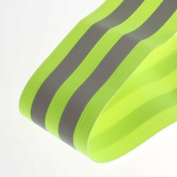 6X Elastiska reflexarmband, säkerhetsreflexband för promenader