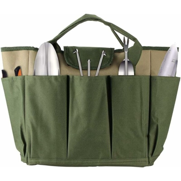 Garden Tote Bag, Organizer Förvaringsväska Oxford Cloth Tool Bag för