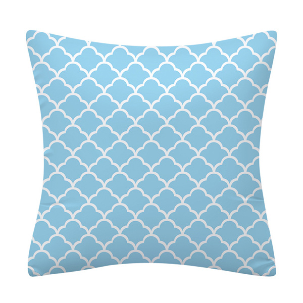 Set med 4 kuddfodral, 45x45cm, dekoration för soffan i huset