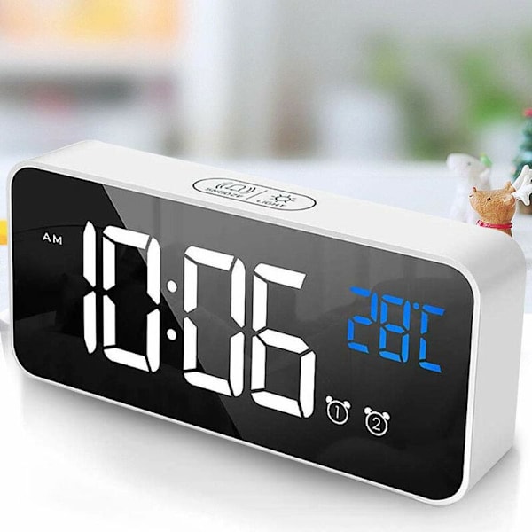 Elektrisk panelur, buzzer og timer digitalt vækkeur, LED D