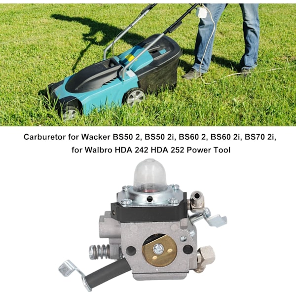 Wacker BS50 2 BS50 2i BS60 2 BS60 2i BS70 2i -ruohonleikkurin kaasutin