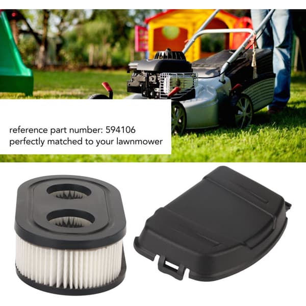 Luftfilterdæksel til plæneklipper, ABS luftfilterdæksel kit 594575 til 650EXI 675EXI 675IS