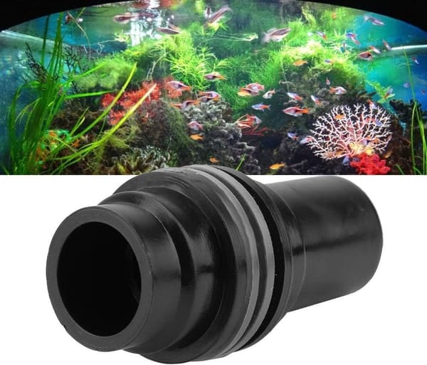 Akvariefisktank Vattenrör Montering Läckagesäker Anslutning Utlopp