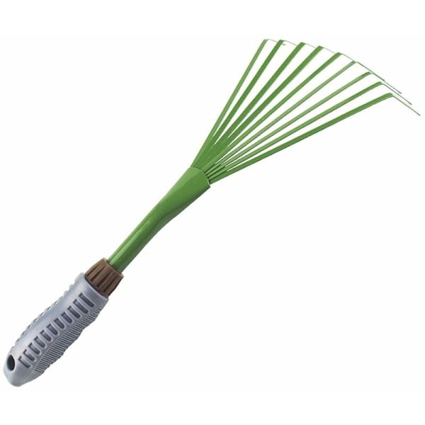 Græsplænerive, løvrister, ni tænder, handy rive tænder, græs