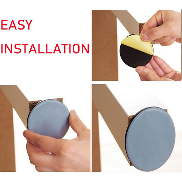 Adhesive Teflon Møbel Glides 25MM Runde Sliders 16PCS til Cha