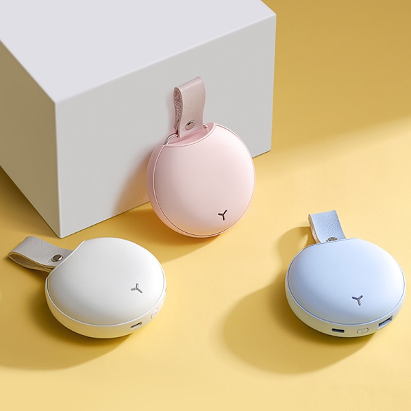 Ladattava sähkökäsienlämmitin 5000mah, kannettava USB-kaksipuolinen