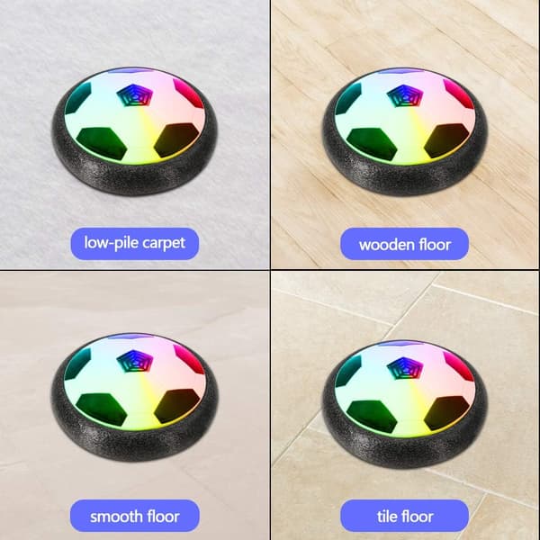 Hover Fodbold Bold Børn Elektrisk Fodbold, Disk Bold Med LED Lys