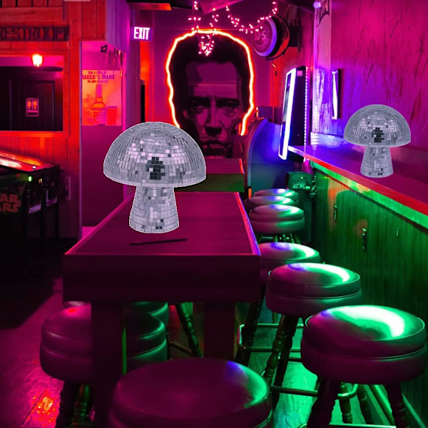 Svampsdiscokula, Disco spegelreflekterande kula, Spegelsvampsdiscokula