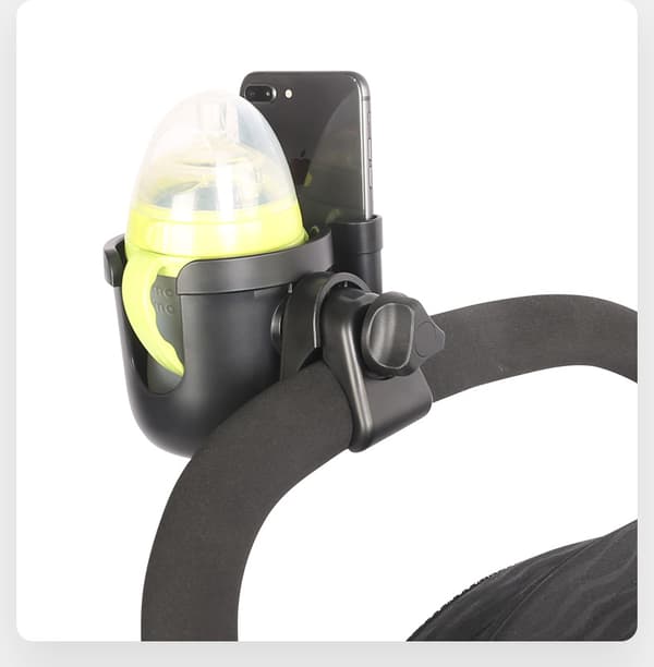 1-pack barnvagn mugghållare, rullstolstillbehör, barnvagnstillbehör