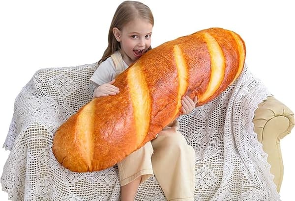 Simuloitu leipämuotoinen tyynytyyny pehmolelu 70 cm