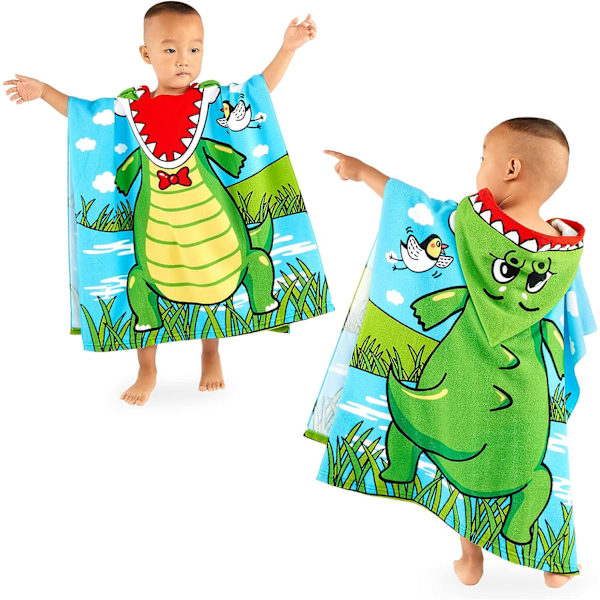 Baby badehåndkle strandhåndkle, tykkere barnehåndkle med hette for