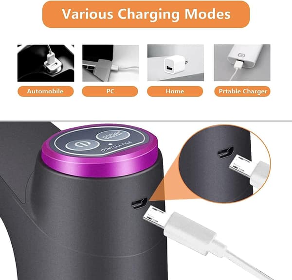 Vedenpullo Pumppu, Pullotettu Vedenjakaja, Kannettava USB Vedenpullopumppu, Yhteensopiva 5 Gallon Pullolle