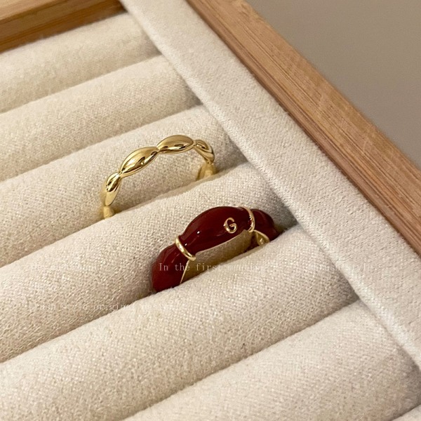 2 st finger ring knogring bambu led finger ring