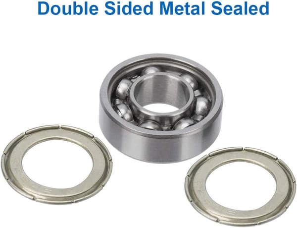 20-pack 608 ZZ kullager Dubbelskyddade