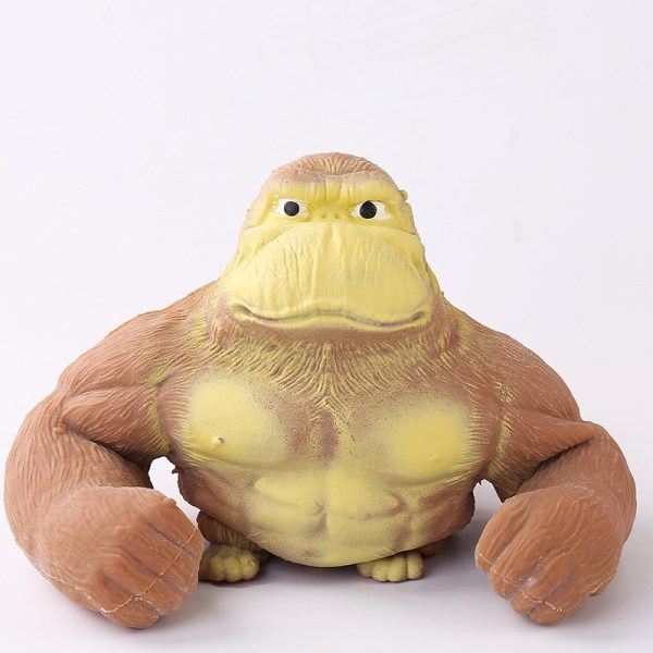 Stretch Gorilla Figur Latex Monkey Gorilla Legetøy, Stretchy Monkey