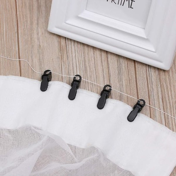 50 st plastklämmor för tält, presenningklämma, markisklämma, tillbehör för campingaktiviteter