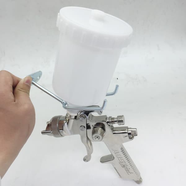 1 stk. Pot Spray Gun vægmontering Pot Praktisk jernmateriale