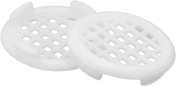 18 st 29 mm Runda Plast Soffitventiler för Kök Badrumsskåp Vit