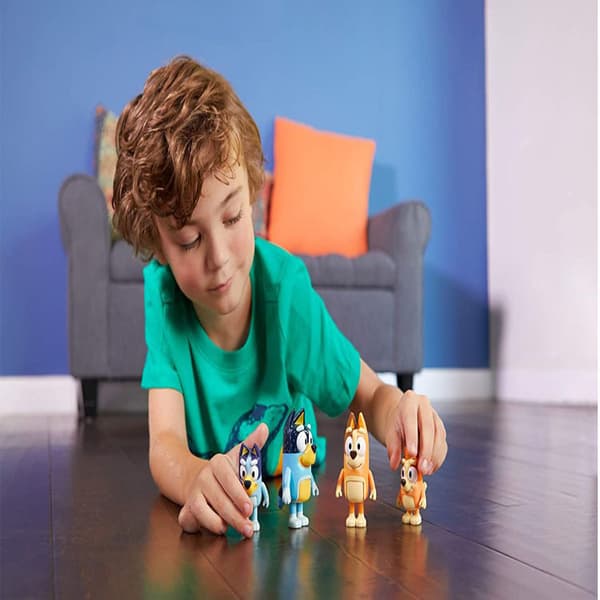 Bluey Figur 4-pak