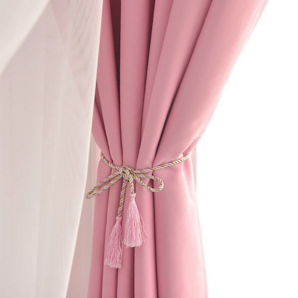 Gardiner jente soverom gardiner hul 2 rosa krok modeller 1.5 * 2
