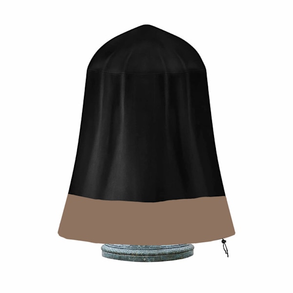 Puutarhafontäänin Peite Pyöreä Fontäänin Peite Ulkoilmafontäänin Peite Juoma-automaatin Peite Puutarhafontäänin Suoja Pihan Peite Talvi (91.5*106.7cm)