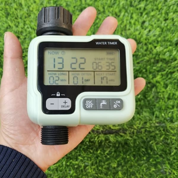 Automatisk vanningstimer, hagevanningstimer, koble til krantimer wi