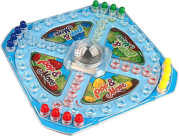 Frustrationsspel, racing och jagande till basen för barn