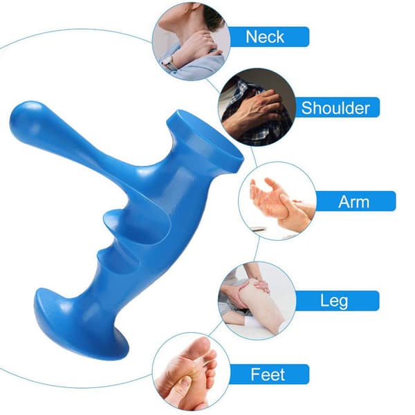 Dybdevævs-massageværktøj, T-formet punktmassager, kropsmassager C