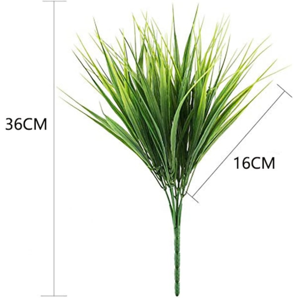 6 kpl keinotekoisia nurmituppoja sisä- ja ulkokäyttöön, kotiin, keittiöön, toimistoon