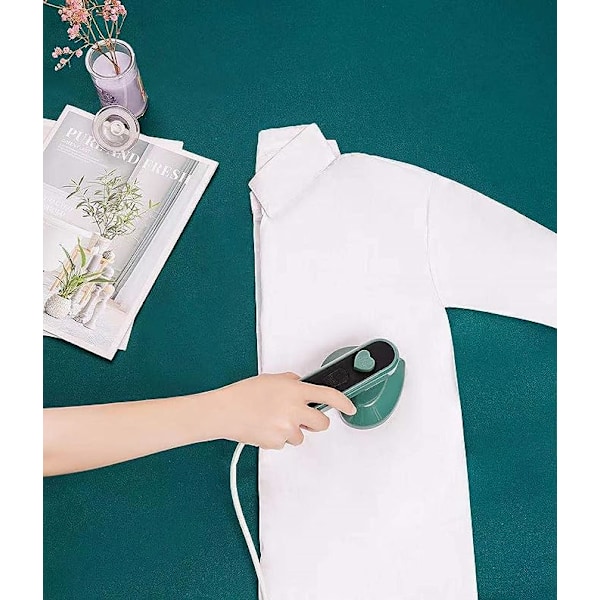 Mini Handheld Garment Steamer ，Hemma Ångborste Järn， Bärbar Resa StrykningKläder Strykning Maskin Våt och Torr ，Lämplig för Hem och Resor