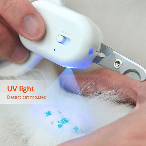 Cat Nail Clippers,Portable Nail Clippers，Cat Nail Clippers,LED Pet Nail Clippers with Light,Professional Nail Clippers for Dogs，Cat Rabbit Accessory