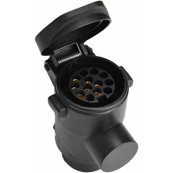 7 til 13 Pin Bil Tilhenger Adapter Sockel Plugg Konverter Caravan Con