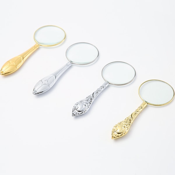 Børne 10x forstørrelsesglas 45mm håndholdt læsebrille håndtag, juveler
