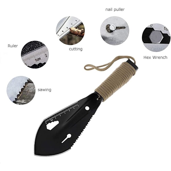 Havearbejde Spade, Havearbejde Gravning Værktøj, Rustfrit Stål Havearbejde Spade, Metal G