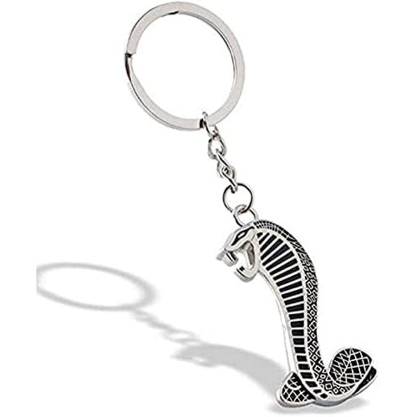 Salgsbil Logo Nøglering - 3D Krom Metal Bil Nøglering Nøglering Legering Nøgleholder