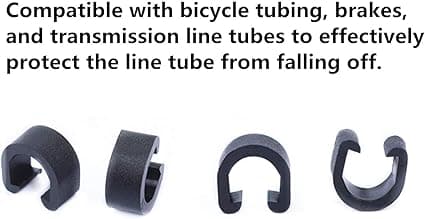 100 stk. Cykel MTB Cykelkabel C-Clips Hus Spænder Hus Guide BH
