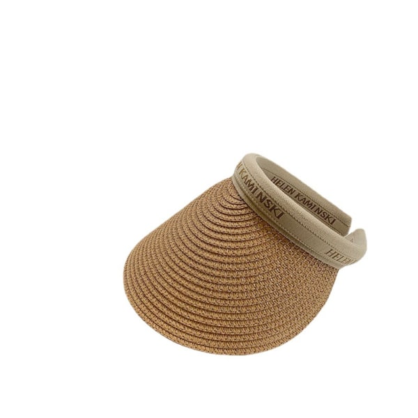 UV-skydd Raffia Halmhatt Fiskare Solhatt