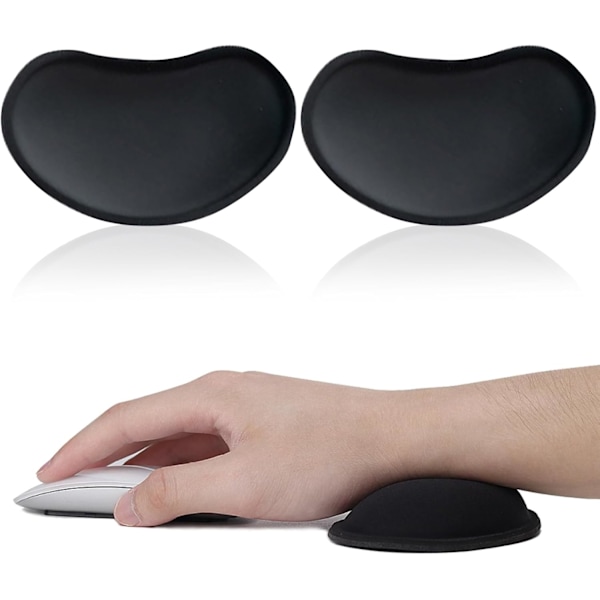 PCS Tangentbords handledsstöd kit, Musmatta och Tangentbords handledsstöd, Musmatta med Gel Handledsstöd, Ergonomisk Gel Musmatta och Memory Foam Tangentbordsmatta