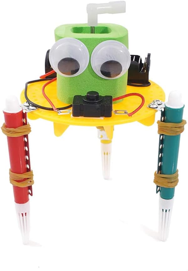 DIY Søt Doodle Tegne Robot Vitenskap Eksperiment Skolebarn Utdanning